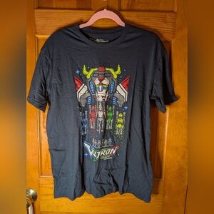 Voltron Legendary Defender Graphic T-Shirt - Black NWOT
